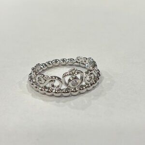 Pandora Silver Heart Ring